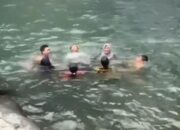 Dua Pelajar SMA 1 Maros Tenggelam di Air Terjun Jami