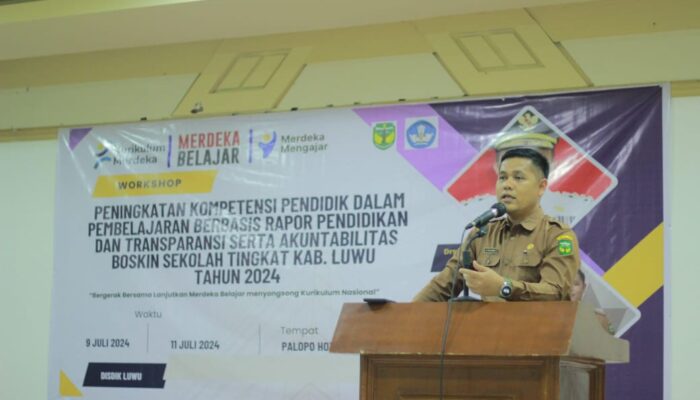 Disdik Luwu Tekankan Guru Tak Hanya Mengajar, tapi Juga Mendidik