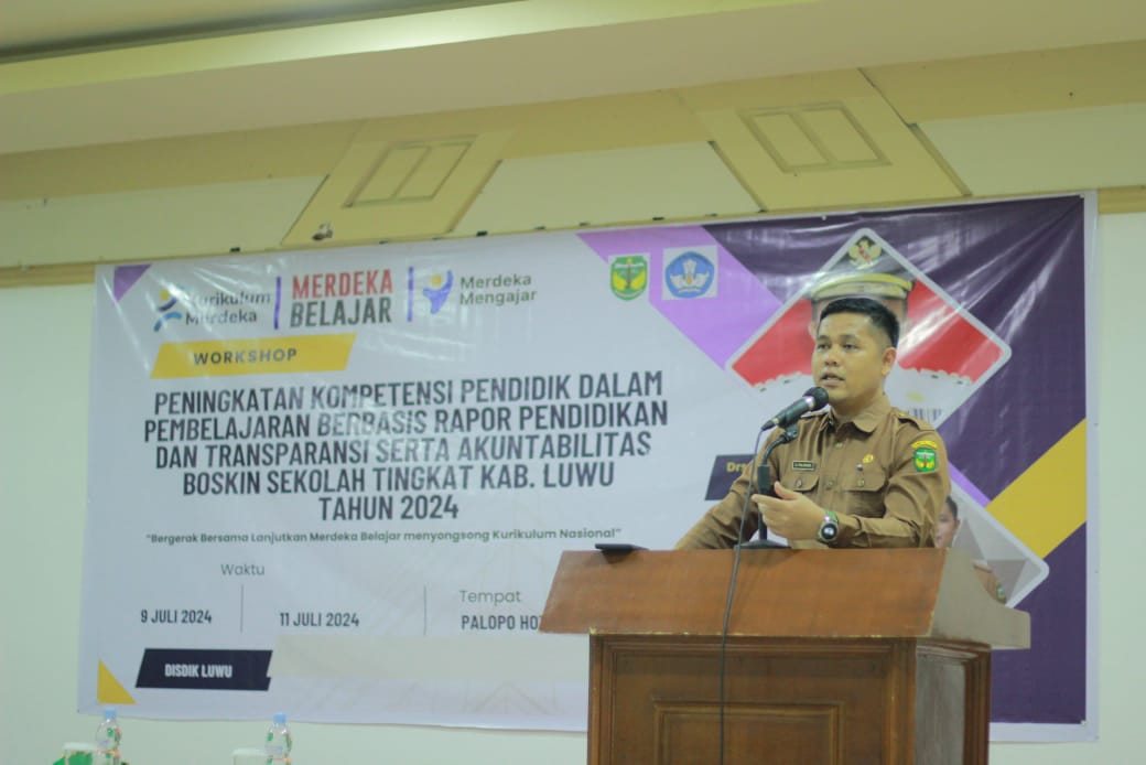 Disdik Luwu Tekankan Guru Tak Hanya Mengajar, tapi Juga Mendidik