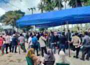 Masyarakat Bone Antusias Tunggu Kedatangan Presiden Jokowi di Awangpone