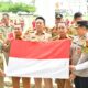Pemkot Palopo Gelar Gerakan Pembagian Bendera Merah Putih