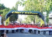 Gerak Jalan Santai Meriahkan HUT ke-79 RI di Takalar