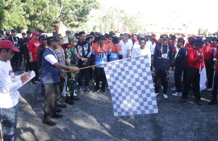 Lepas Peserta Napak Tilas, Pj Bupati: Tanamkan Nilai Kebangsaan Dalam Diri