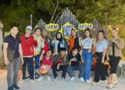 Para Pemain Film Malaikatku Rayakan HUT ke-79 RI di Wisata Kampar Gowa