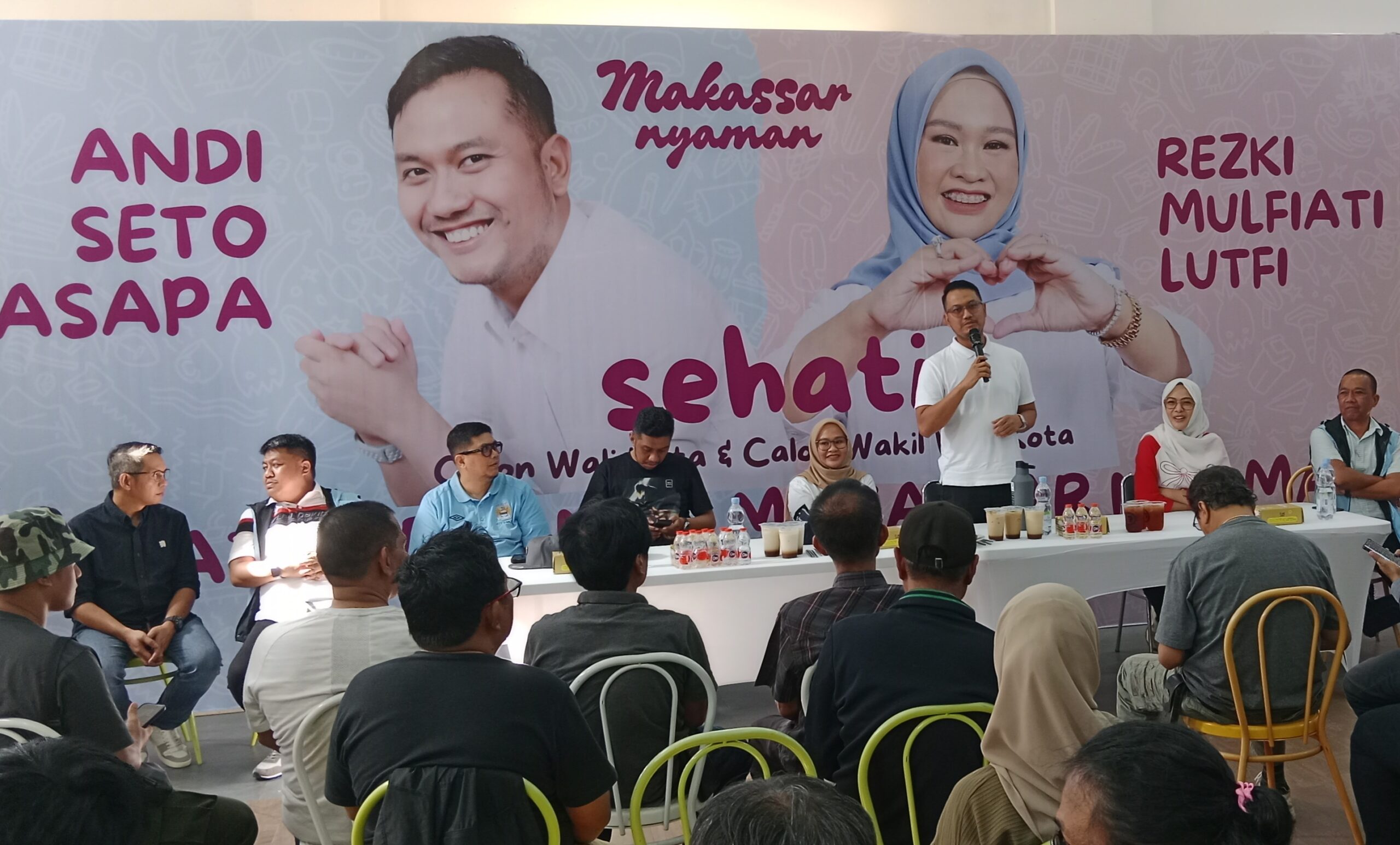 Besok! Pasangan Seto-Rezki Deklarasi dan Gelar Konser Sehati di Makassar