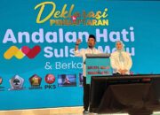 Andalan Hati Deklarasi Maju Pilgub Sulsel 2024, ASS: Kami Siap Lanjutkan Pembangunan