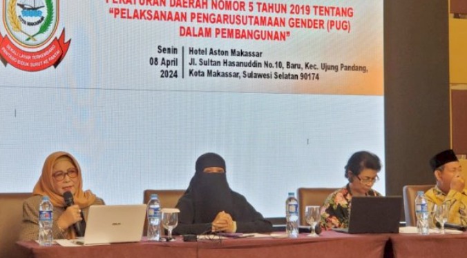 Apiaty Sosialisasi Perda PUG, Pertegas Kesetaraan Gender di Makassar
