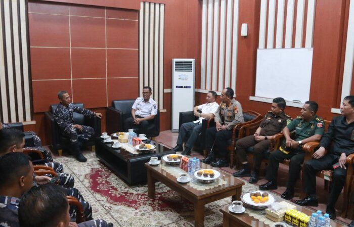 Pj Bupati Takalar Terima Kunjungan Danlantamal VI Makassar, Ini yang Dibahas