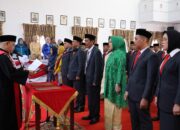 DPRD Kabupaten Pinrang Gelar Rapat Paripurna Pengambilan Sumpah Anggota Baru