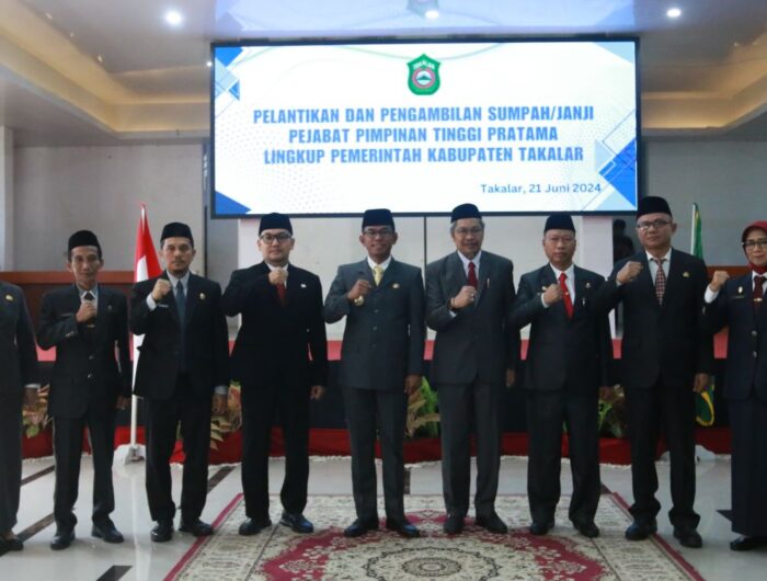 7 Pejabat Eselon II Lingkup Pemerintah Kabupaten Takalar Dilantik, Ini Daftarnya