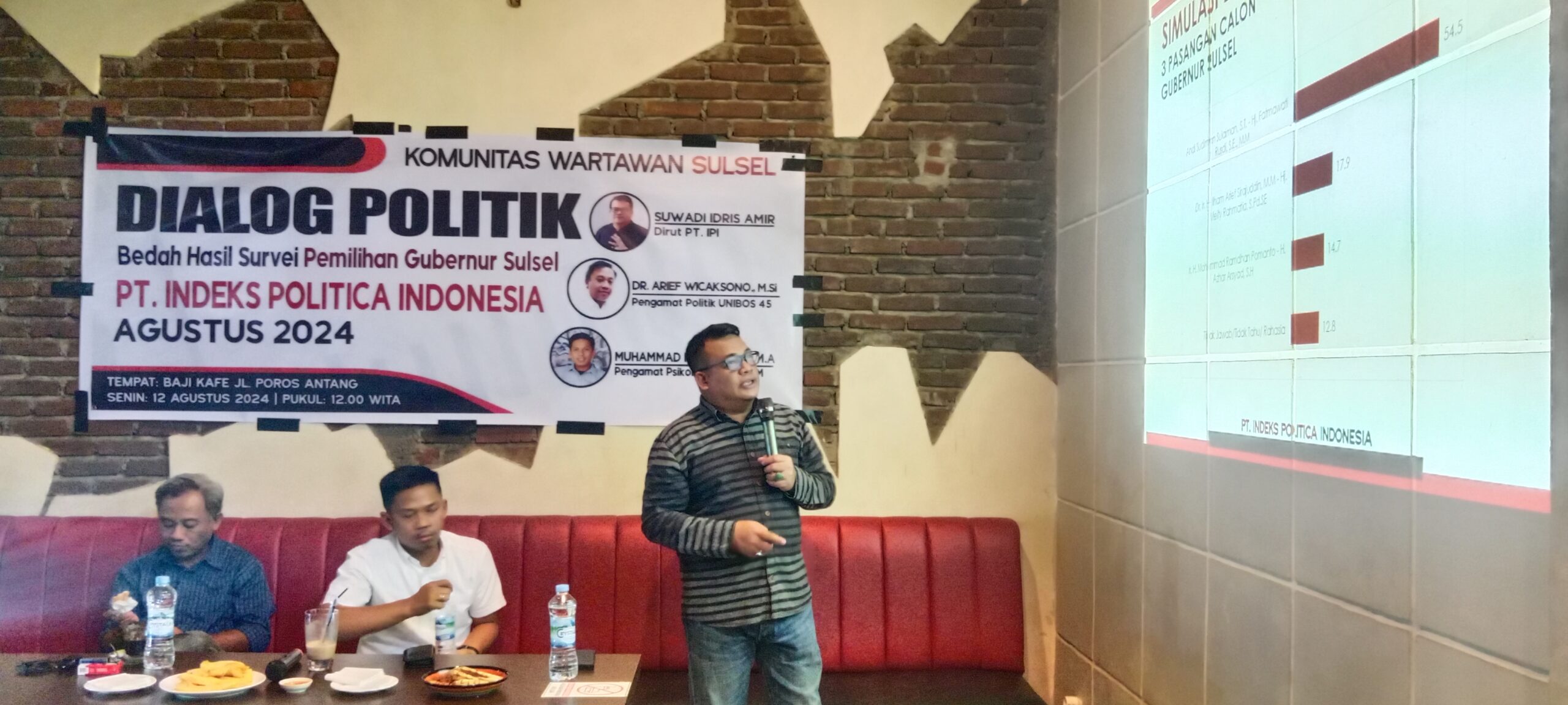 Survei IPI Jelang Pilgub Sulsel, ASS-Fatma Makin Melejit