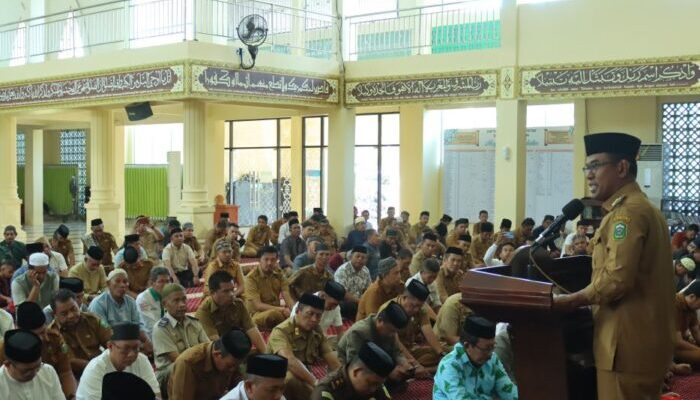 Tahun Baru Islam 1446 H: Pj Bupati Setiawan Hadiri Tabligh Akbar di Masjid Agung Takalar