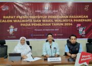 KPU Parepare Tetapkan Empat Paslon Walikota dan Wakil Walikota 