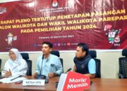 Besok, KPU Parepare Gelar Pengundian dan Penetapan Nomor Urut Paslon    