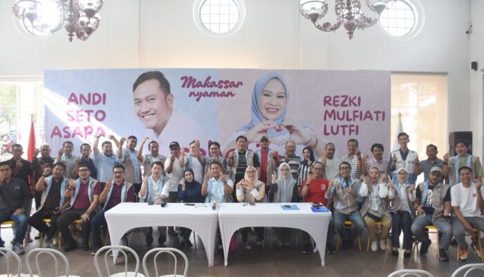 Struktur Pemenangan Seto-Kiki Didominasi Milenial, Sehati Makin PD Hadapi Pilkada Makassar