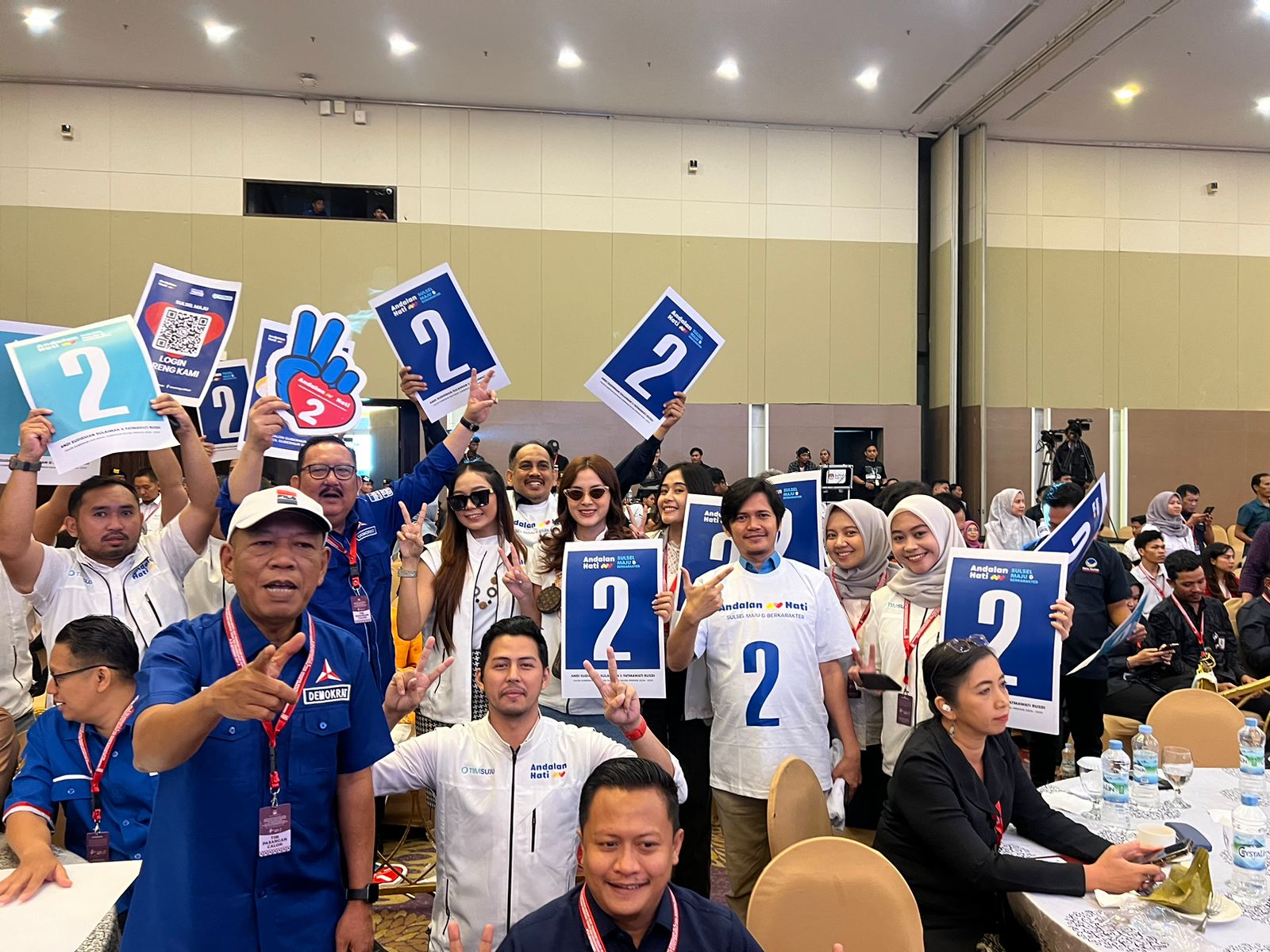 Dapat Nomor Urut 2, Andalan Hati Siap Wujudkan Sulsel Maju Berkarakter