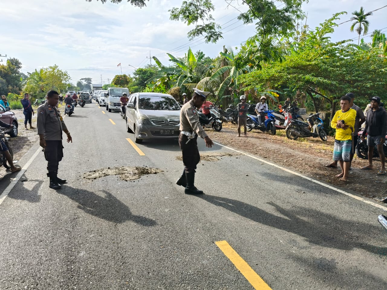 Kecelakaan Maut di Jalur Trans Luwu, 2 Pemotor Tewas