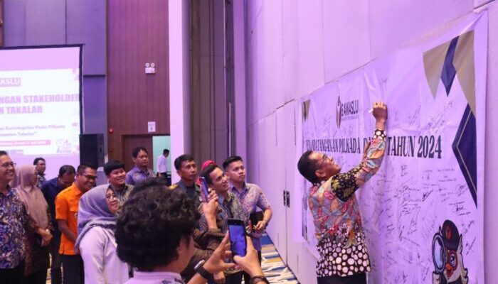 Pj Bupati Takalar Dukung Pengawasan Tahapan Pilkada Damai 2024