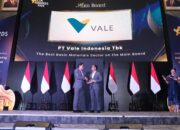 PT Vale Raih Penghargaan Sektor Bahan Dasar Terbaik di CSA Awards 2024