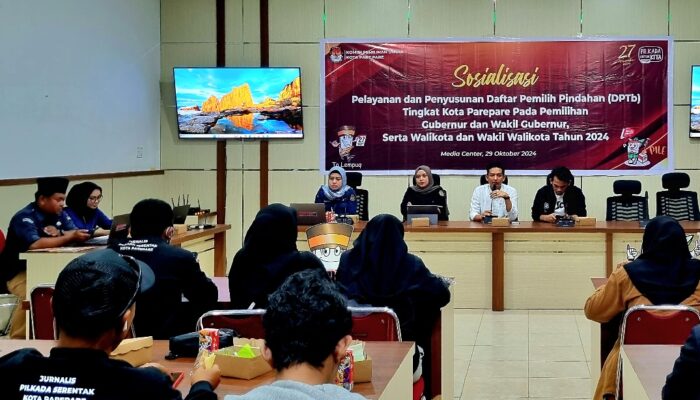 KPU Parepare Sosialisasikan Layanan Pindah bagi Pemilih