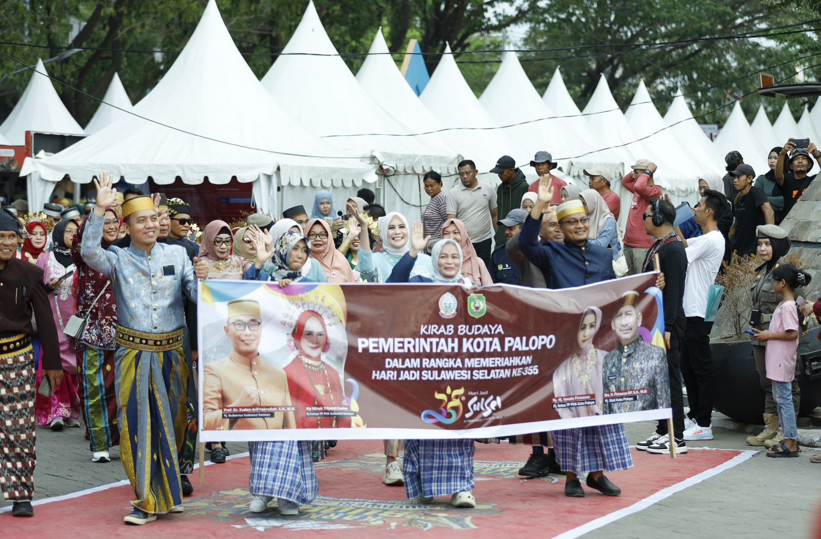 Kota Palopo Ikuti Karnaval Budaya HUT Sulsel ke-355