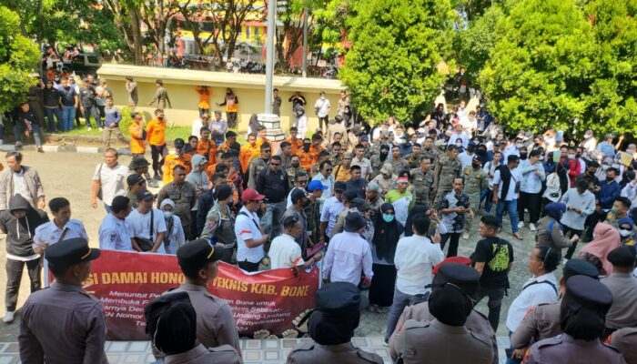 Tanggapi Aksi Demonstrasi, Andi Rio Janji Prioritaskan Nasib Honorer di Bone
