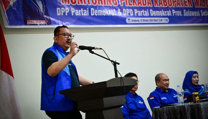 Ketua Demokrat Sulsel Pastikan Sanksi untuk Kader Pembangkang