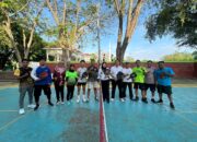 Serunya Kapolres Bone Coba Permainan Pickleball