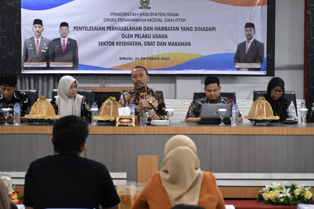 Beri Solusi Hambatan yang Dihadapi Pelaku Usaha di Sinjai, Ini yang Dilakukan DPMPTSP