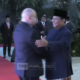 Momen Hangat di Gedung DPR/MPR, Prabowo Sambut Tamu Negara