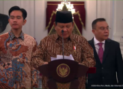 Prabowo Umumkan Susunan Menteri Kabinet Merah Putih