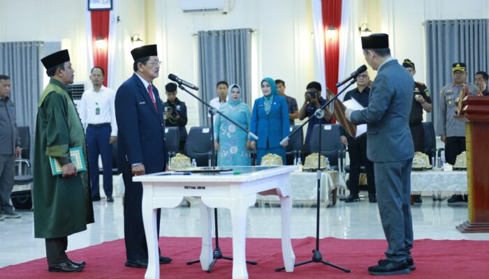 Firmanza Lantik Ilham Hamid Sebagai Pj Sekda Kota Palopo