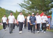Jalan Sehat dan Senam Jantung Warnai Peringatan HUT Sulsel di Luwu
