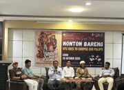 Peringati Sumpah Pemuda, KPU Palopo Nobar Film Tepatilah Janji Bersama Mahasiswa