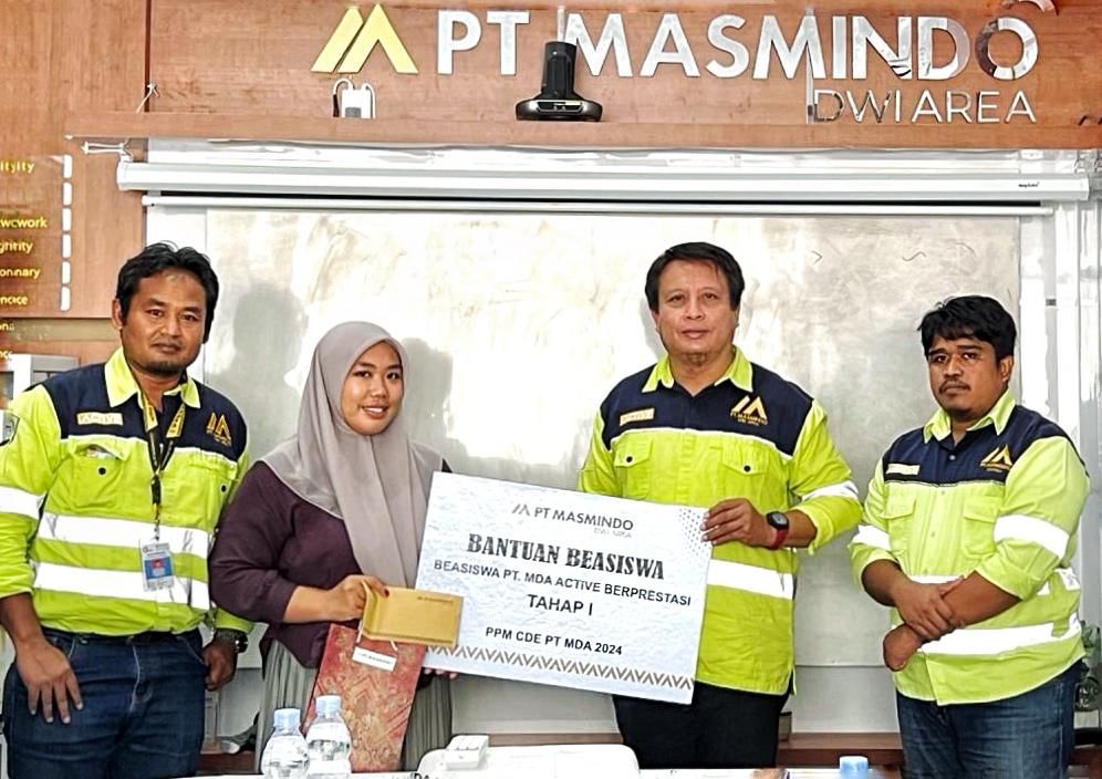 20 Mahasiswa Lingkar Tambang Terima Beasiswa dari PT Masmindo