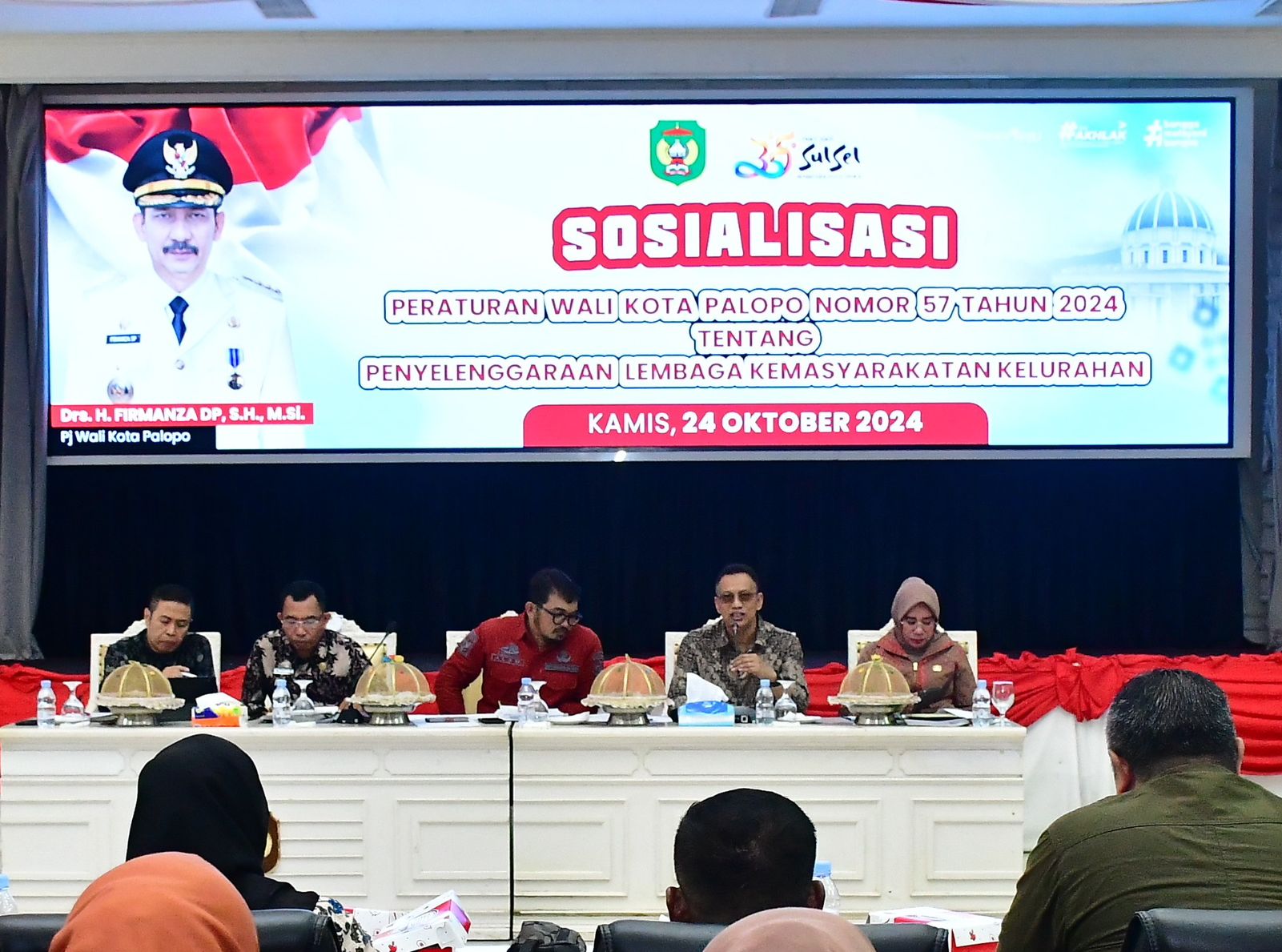 Pemkot Palopo Sosialisasikan Perwal Lembaga Kemasyarakatan Kelurahan