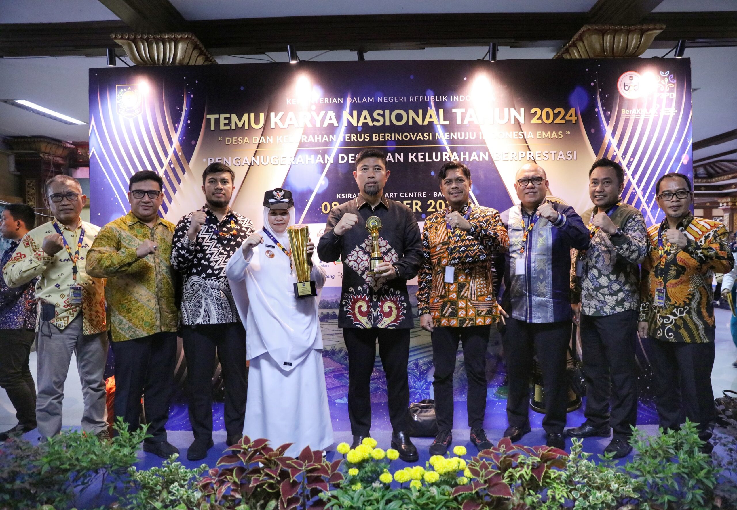 Pemkot Makassar Berhasil Raih Juara 1 Lomba Kelurahan Terpadu Tingkat Nasional