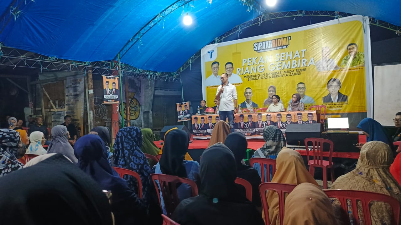 Diskusi Dengan Warga Laccokkong, Andi Rio Sebut Narkoba Merusak