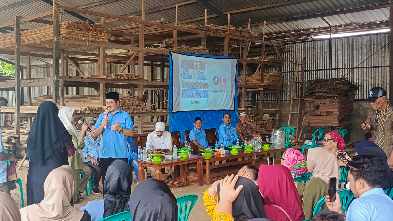 Tatap Muka dengan Warga Lempang, Ini Pesan H. Aras