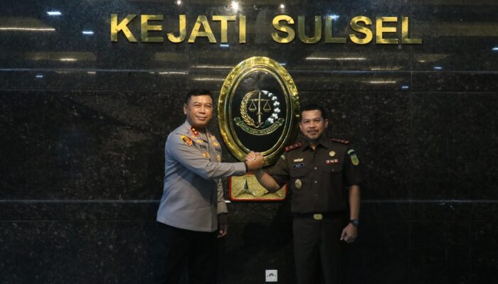 Silaturahmi Kapolda dan Kajati Sulsel Bahas Kamtibmas Ditengah Momen Pilkada