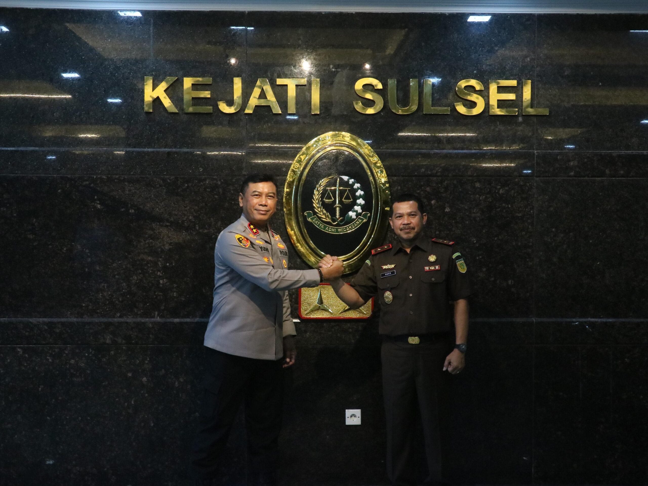 Silaturahmi Kapolda dan Kajati Sulsel Bahas Kamtibmas Ditengah Momen Pilkada
