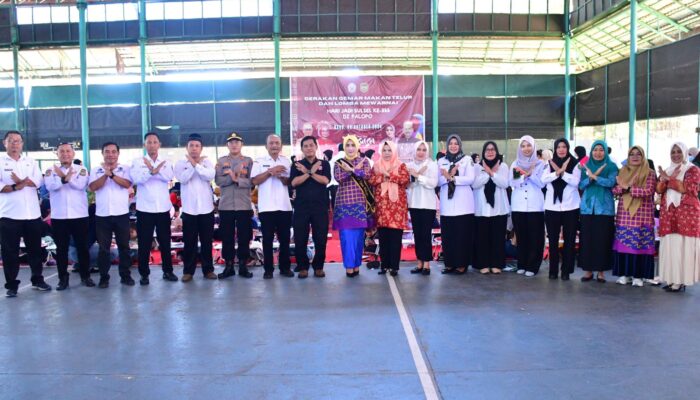 Lomba Mewarnai dan Kampanye Makan Telur Warnai Perayaan HUT Sulsel di Palopo
