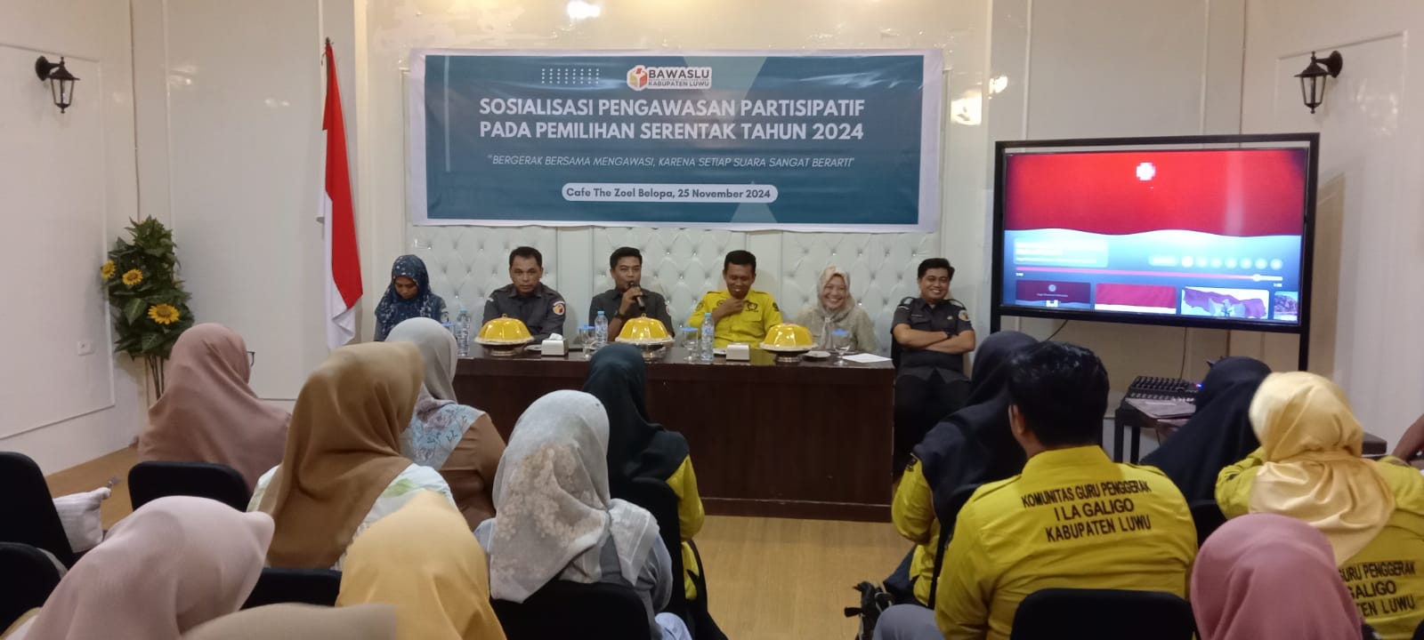 Bawaslu Luwu Libatkan Guru dalam Sosialisasi Pengawasan Partisipatif Pemilu