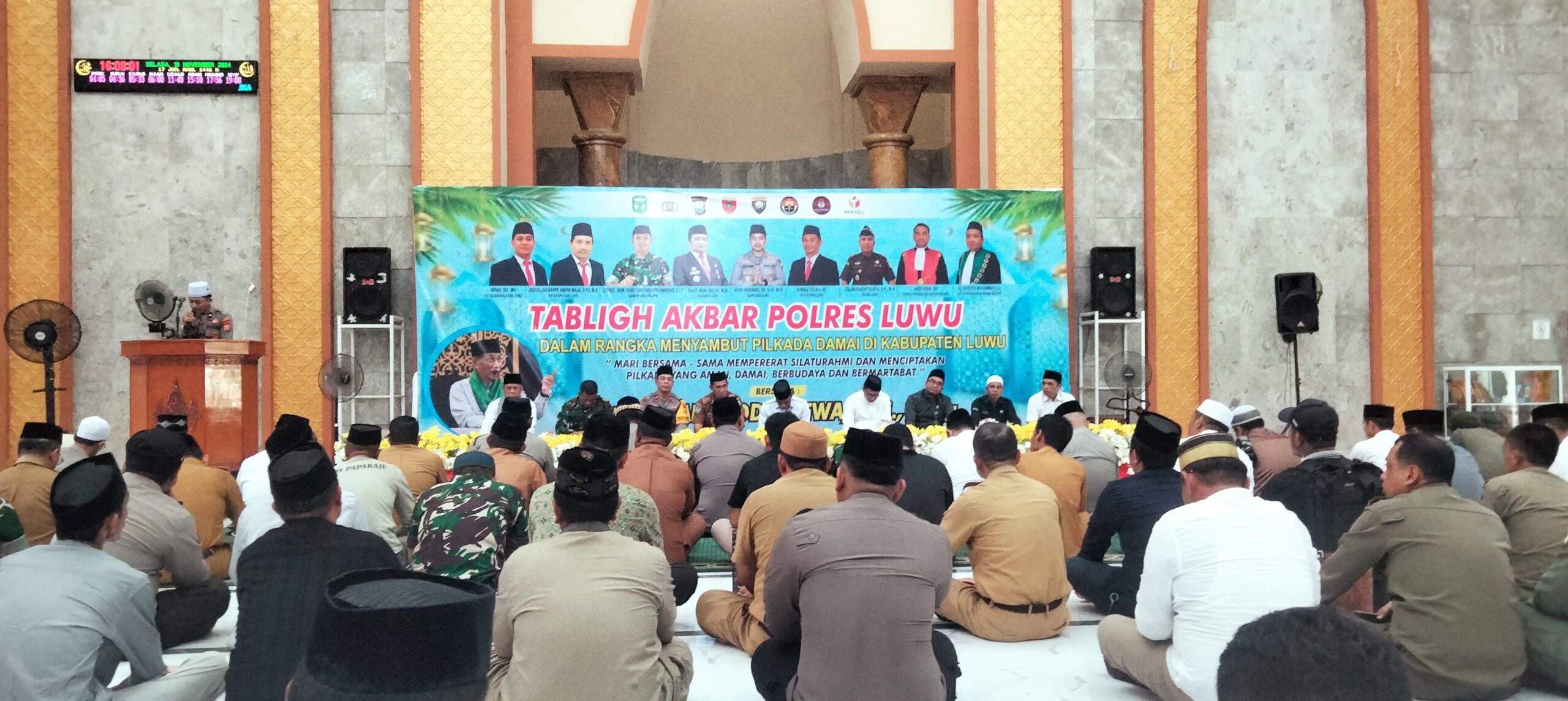 Tabligh Akbar Polres Luwu, Langkah Nyata Menuju Pilkada Harmonis