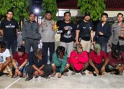Polres Sinjai Gerebek Judi di Sinsel, Tujuh Orang Ditangkap