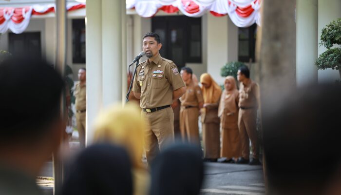 Andi Arwin Azis Pimpin Apel di Balaikota, Tegaskan Komitmen Tuntaskan Tugas