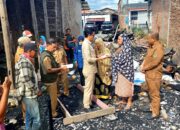 Kunjungan Maraton Sekda Pinrang, Bantu Korban Bencana Kebakaran dan Angin Kencang
