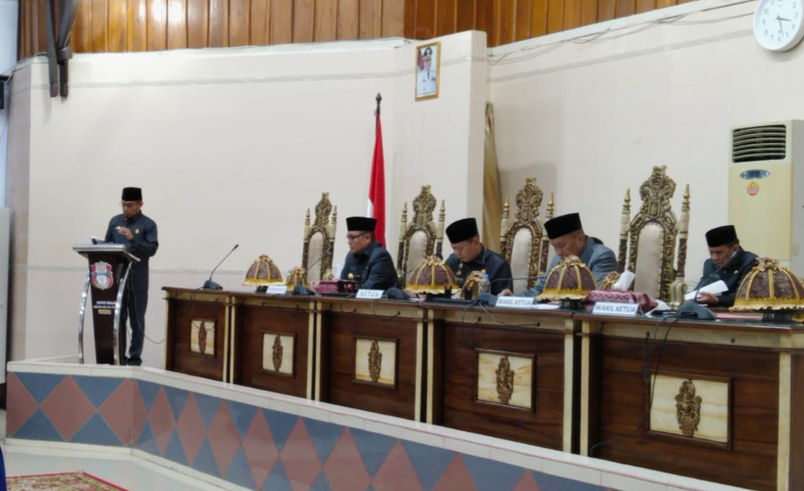 Dewan Tetapkan 3 Perda Dalam Rapat Paripurna