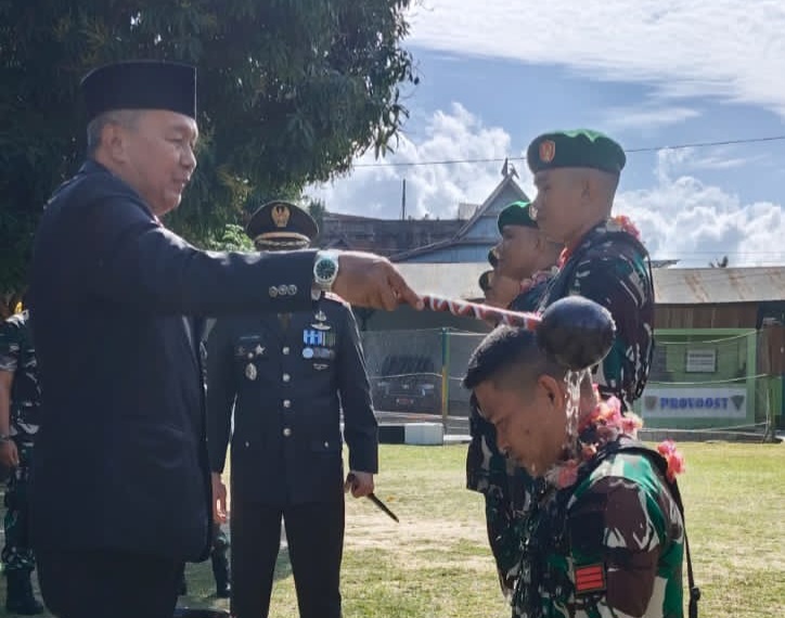 Ketua DPRD Wajo Hadiri Upacara HUT TNI ke-79 di Kodim 1406 Wajo