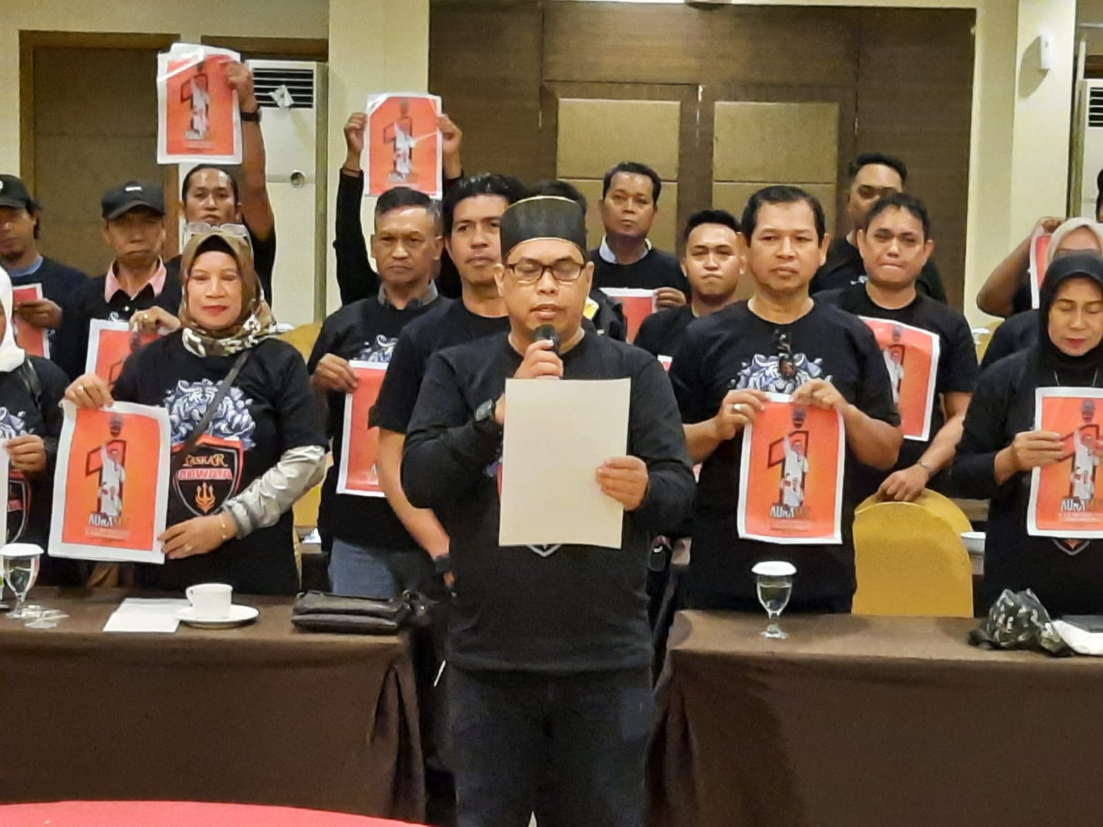 Deklarasi Dukungan, Laskar Gowata Siap Menangkan Aurama di Pilkada Gowa